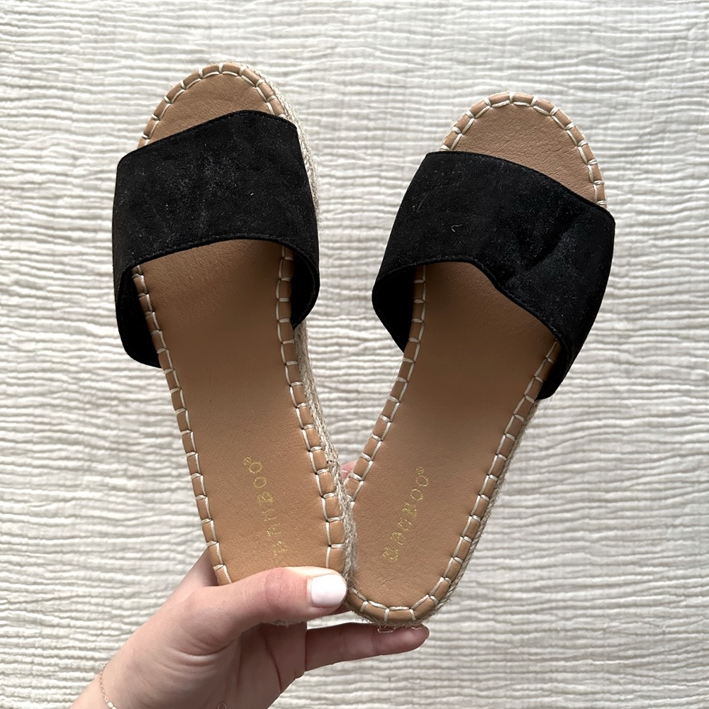 Bamboo Espadrille Sandals